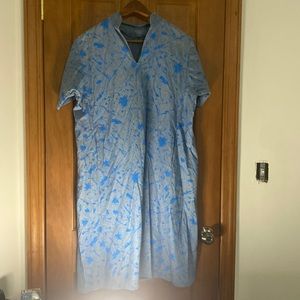 Oversized Paint splash Dress